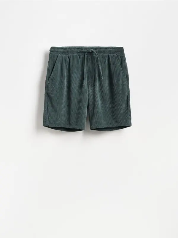 Reserved Reserved - MEN`S SHORTS - plavozeleno
