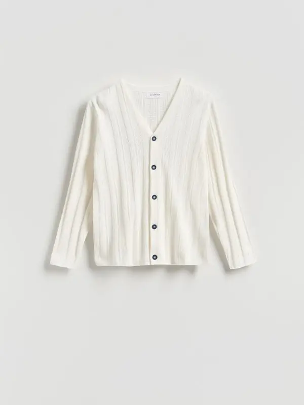 Reserved Reserved - MEN`S SWEATER - bijela