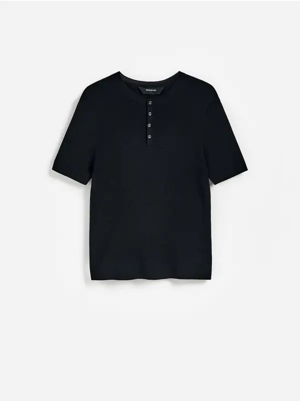 Reserved Reserved - MEN`S SWEATER - crno