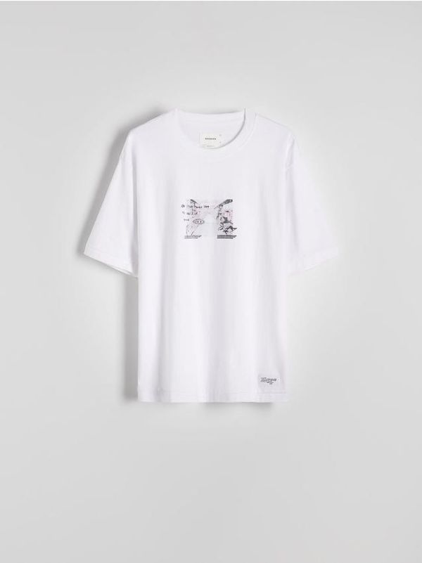 Reserved Reserved - MEN`S T-SHIRT - bijela