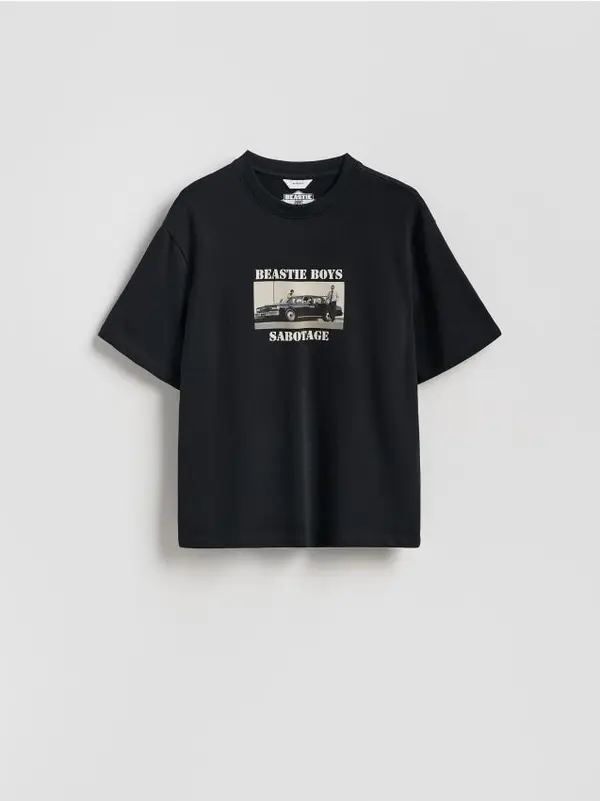 Reserved Reserved - MEN`S T-SHIRT - crno
