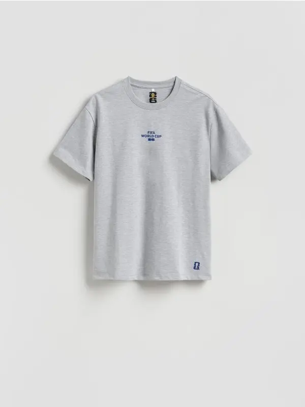 Reserved Reserved - MEN`S T-SHIRT - svijetlo siva
