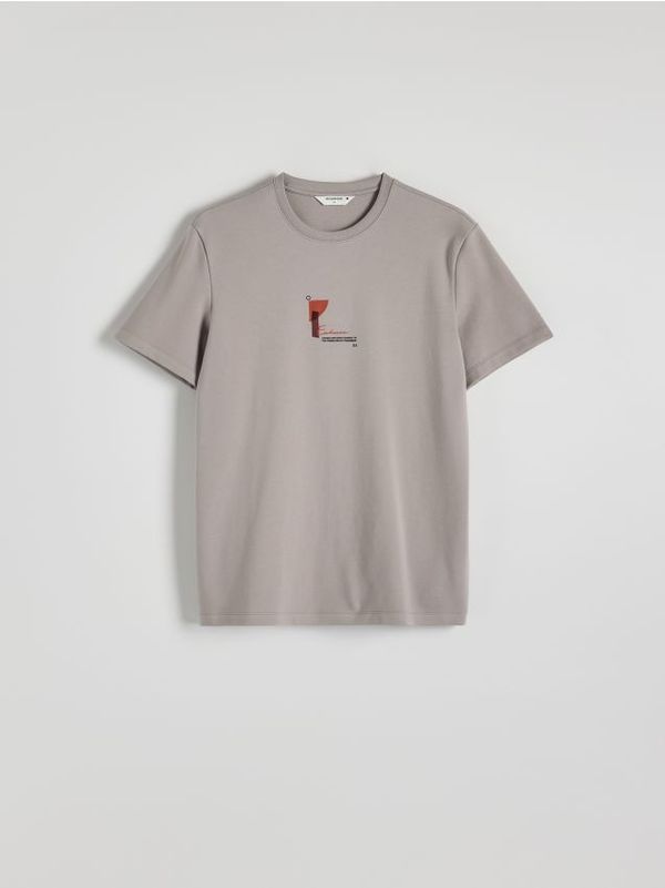 Reserved Reserved - MEN`S T-SHIRT - tamnosivo