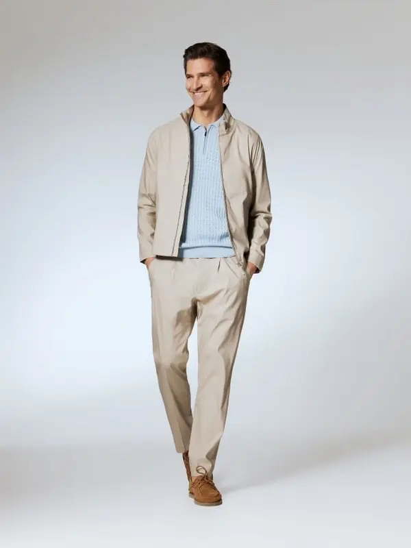 Reserved Reserved - MEN`S TROUSERS - bež