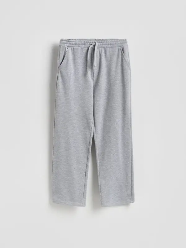 Reserved Reserved - MEN`S TROUSERS - svijetlo siva