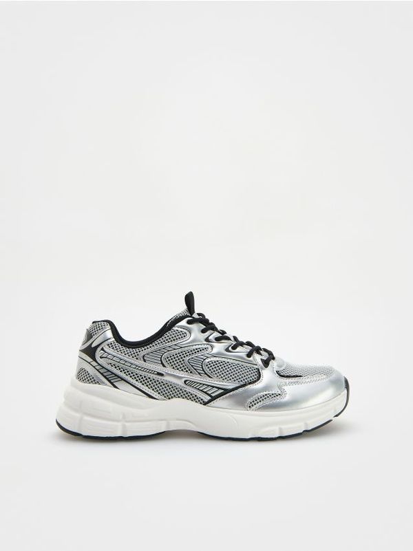 Reserved Reserved - Metalik tenisice - šaren