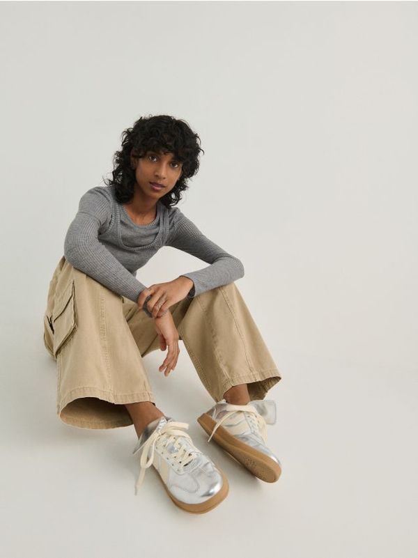 Reserved Reserved - Metalizirane tenisice - šaren