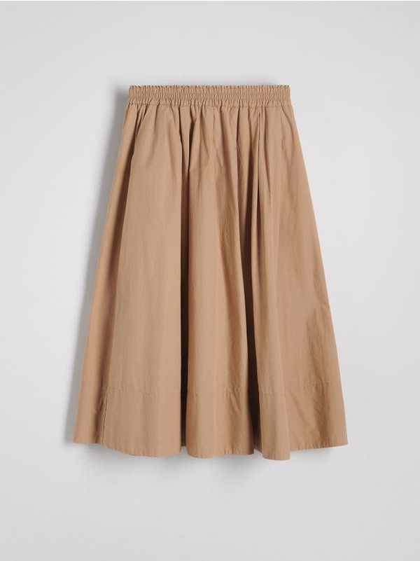 Reserved Reserved - Midi suknja - bež