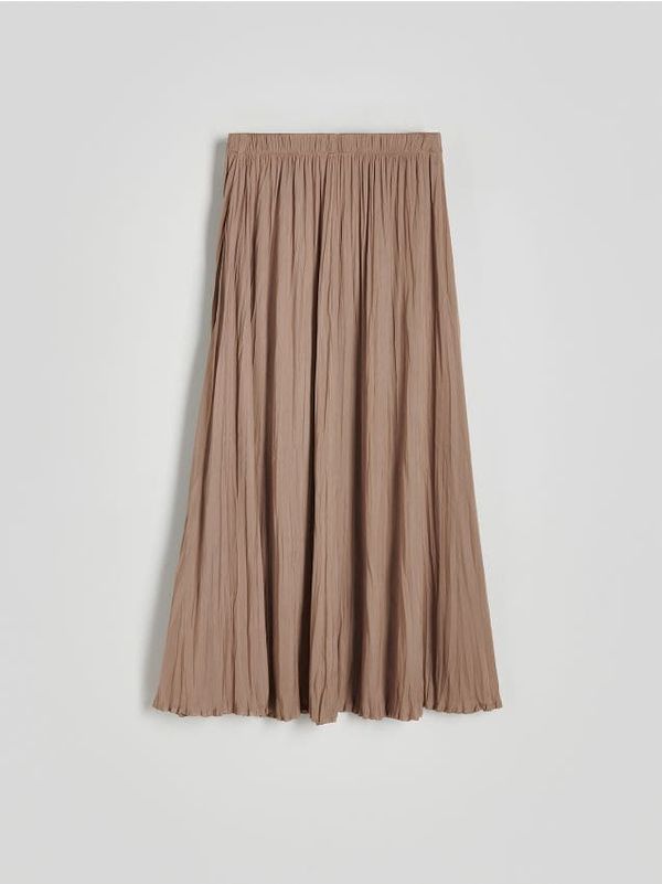 Reserved Reserved - Midi suknja - boja kave