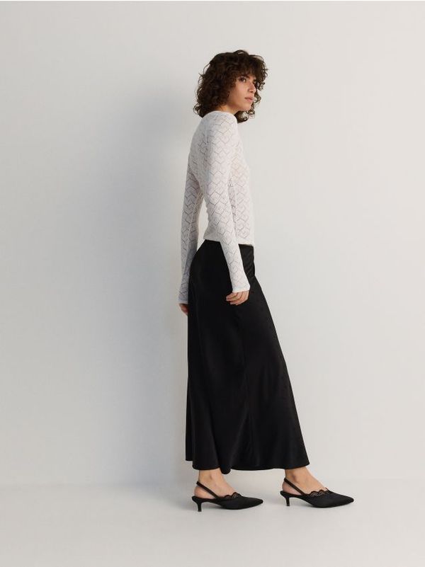 Reserved Reserved - Midi suknja - crno