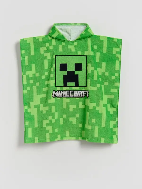 Reserved Reserved - Minecraft ručnik za plažu - zelena