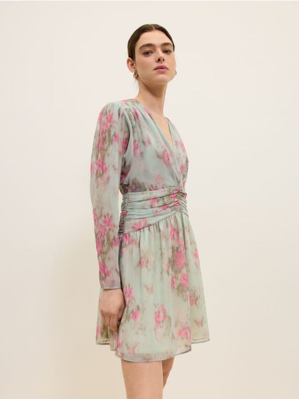 Reserved Reserved - Mini haljina s uzorkom - šaren