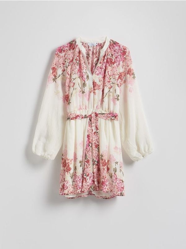 Reserved Reserved - Mini haljina s uzorkom - šaren