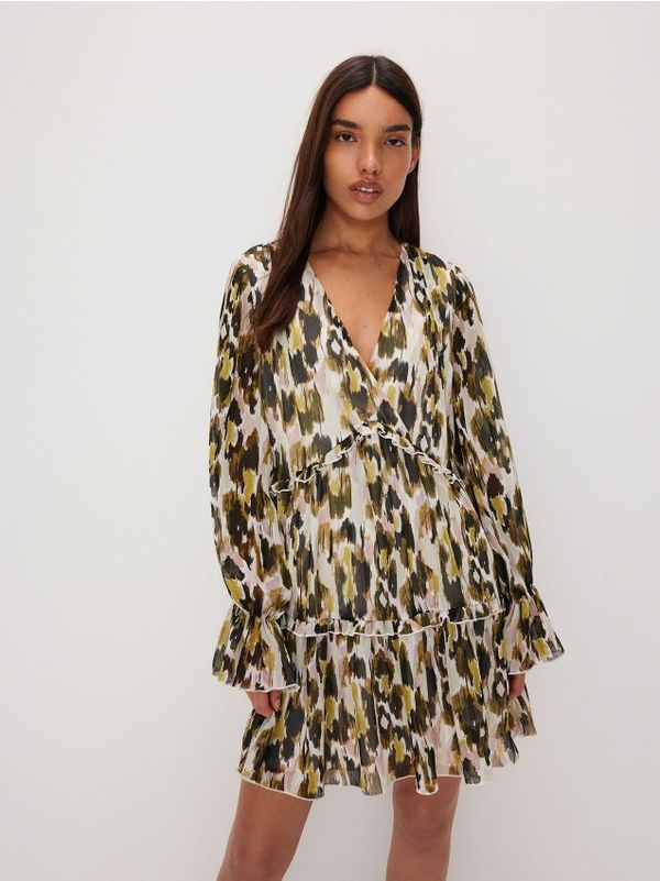 Reserved Reserved - Mini haljina s uzorkom - šaren