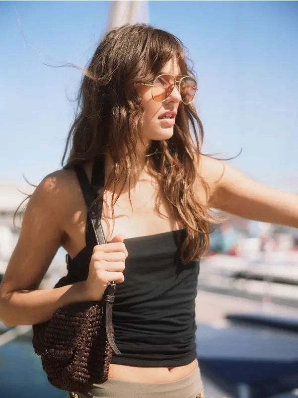 Reserved Reserved - Modalni top - crno