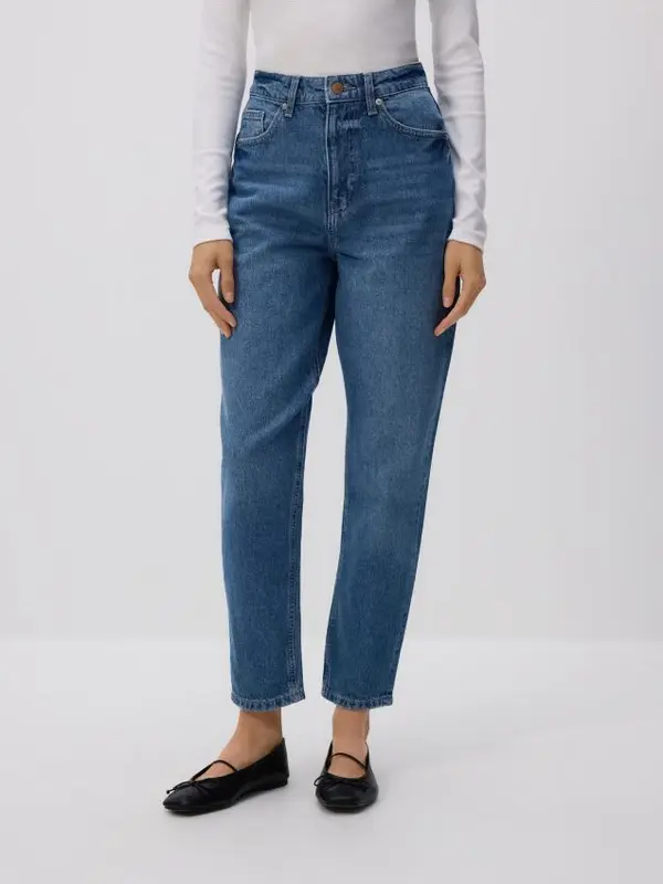 Reserved Reserved - Mom fit traperice - plava
