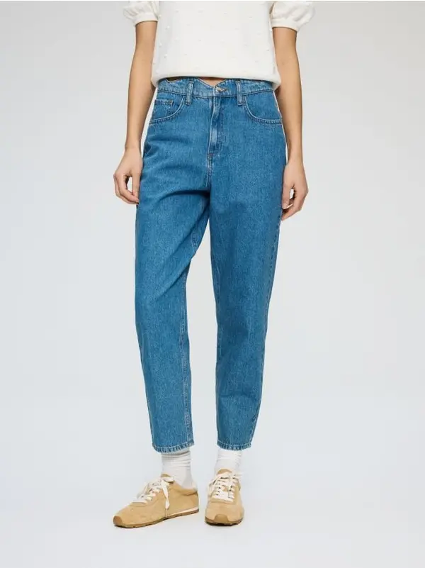 Reserved Reserved - Mom fit traperice - plava