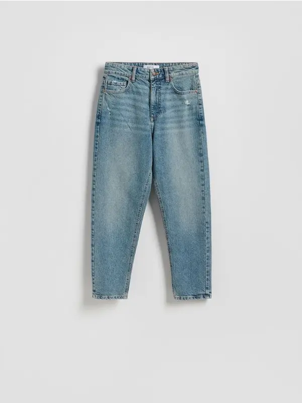 Reserved Reserved - Mom fit traperice - plavo