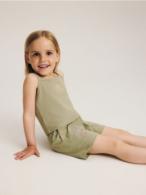 Reserved Reserved - Muške kupaće - svjetlomaslinasto