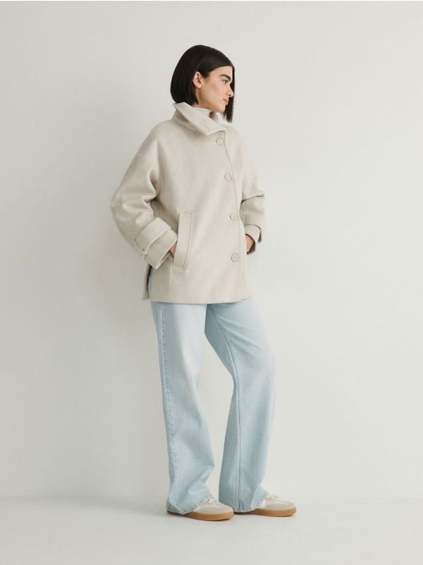 Reserved Reserved - MUŠKI KAPUT - bež