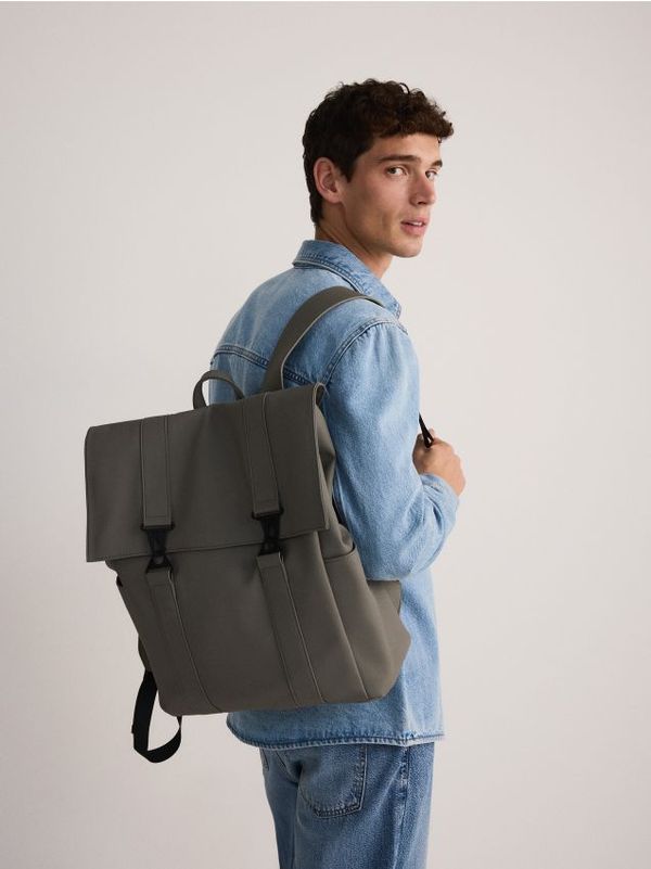 Reserved Reserved - MUŠKI RUKSAK - tamnosivo