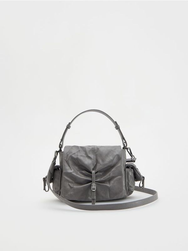 Reserved Reserved - Nabrana torbica - tamnosivo