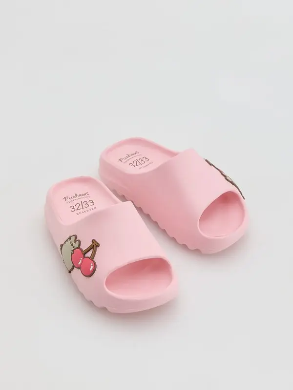 Reserved Reserved - Natikače Pusheen - pastelnoružičasto