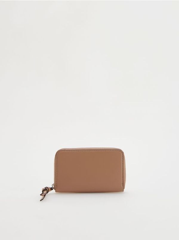 Reserved Reserved - Novčanik od umjetne kože - bež