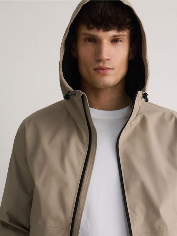 Reserved Reserved - Obična jakna s kapuljačom - bež