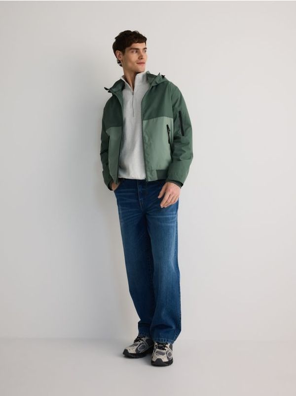 Reserved Reserved - Obična jakna s kapuljačom - svjetlozeleno