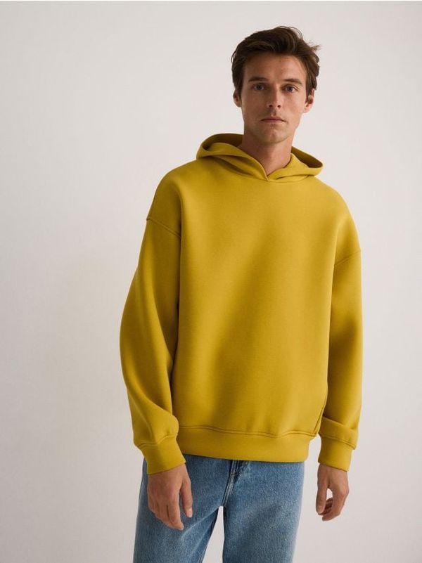 Reserved Reserved - Obična majica s kapuljačom - žuta boja