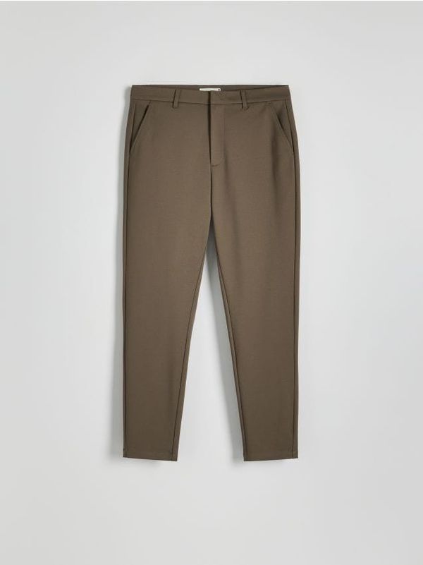 Reserved Reserved - Obične chino slim hlače - svijetlo siva