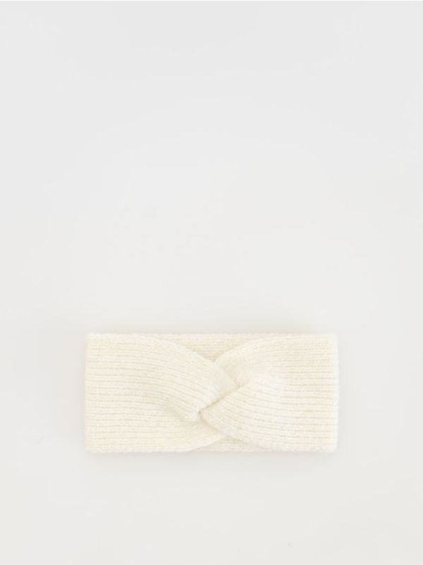 Reserved Reserved - Obruč za kosu - krem