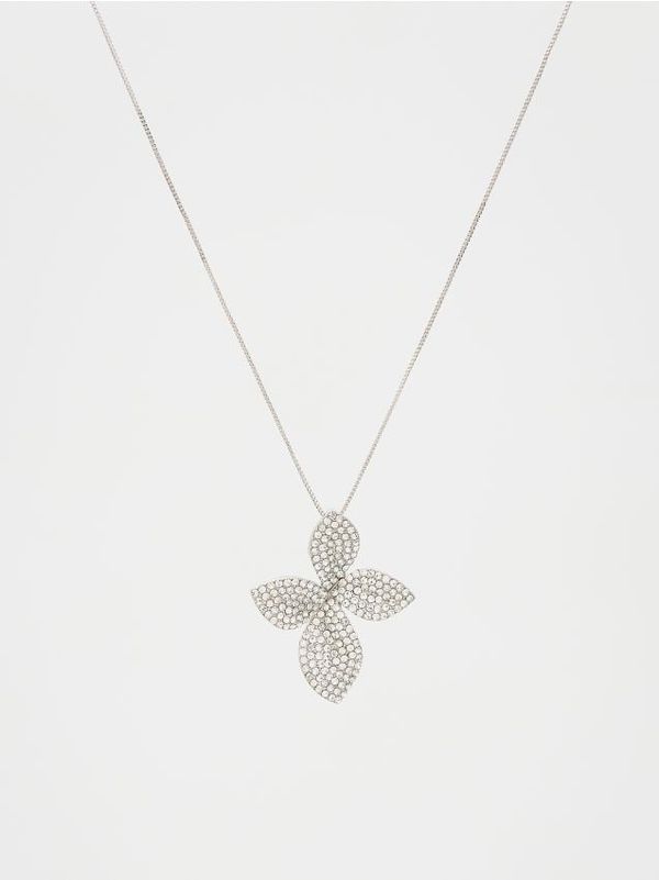 Reserved Reserved - Ogrlica s privjeskom - srebrna