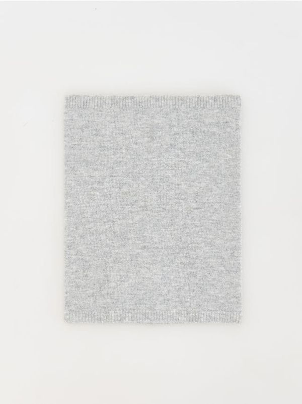 Reserved Reserved - Okrugli šal od mješavine vune - tamnosivo