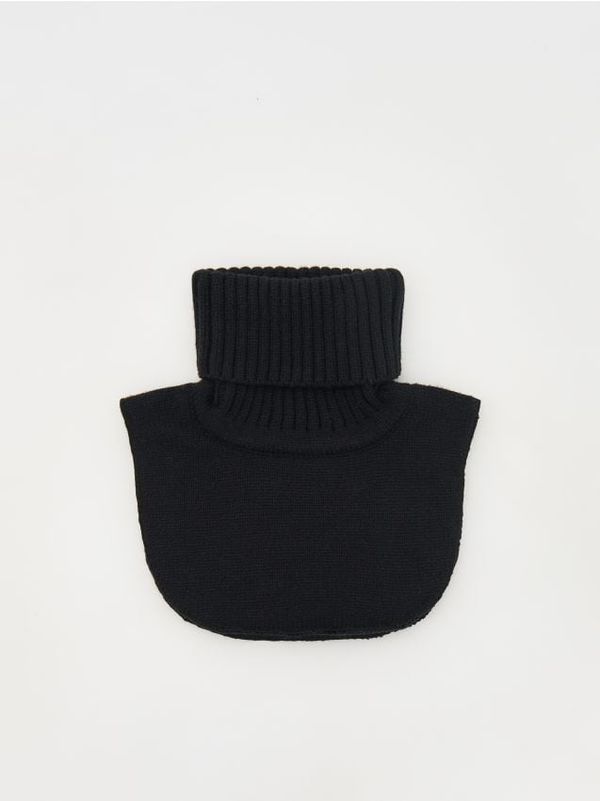 Reserved Reserved - Okrugli šal od žerseja s mješavinom viskoze - crno