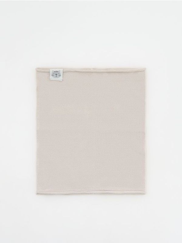 Reserved Reserved - Okrugli šal od žerseja s mješavinom viskoze - svijetlo siva