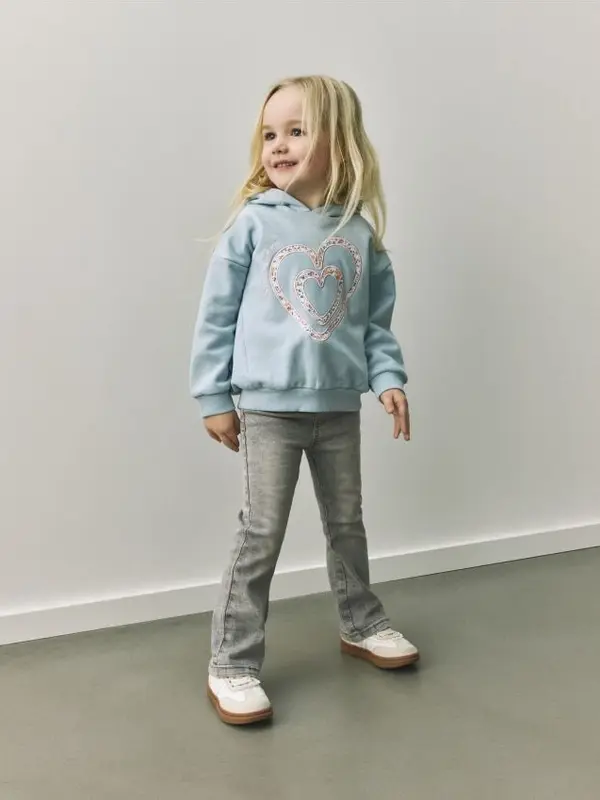 Reserved Reserved - Opuštena hoodie majica - bljedoplavo