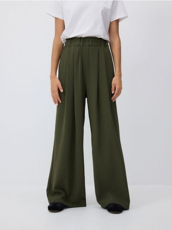 Reserved Reserved - Palazzo hlače - zelena