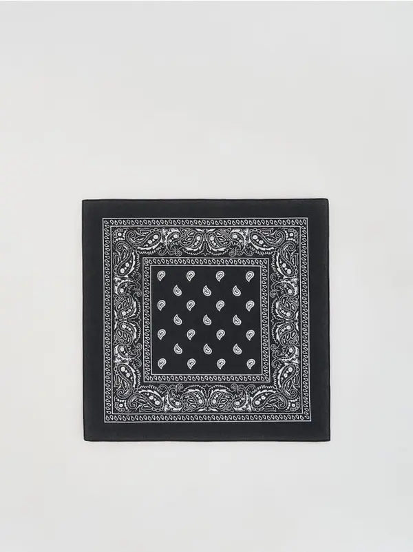 Reserved Reserved - Pamučna bandana - crno