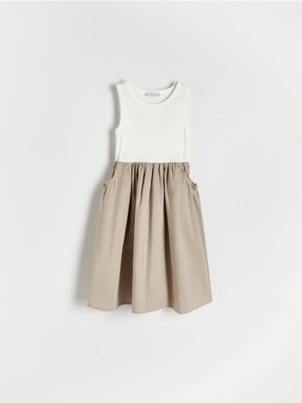 Reserved Reserved - Pamučna haljina - šaren