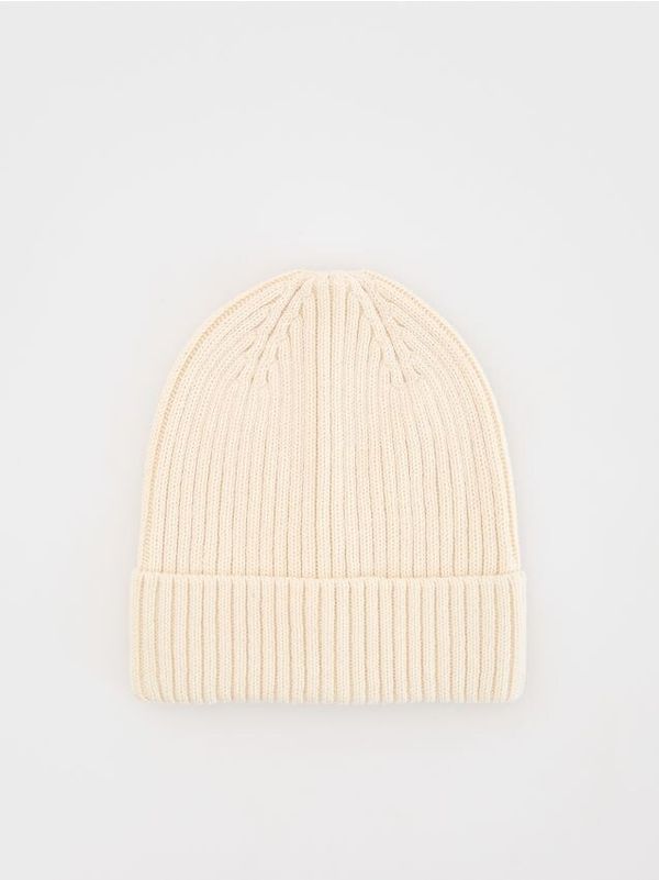 Reserved Reserved - Pamučna kapa - krem