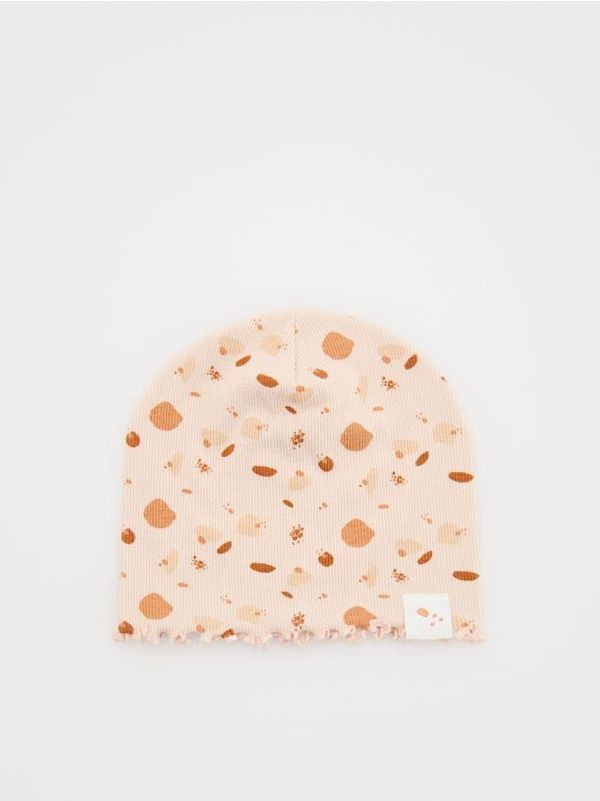 Reserved Reserved - Pamučna kapa - krem