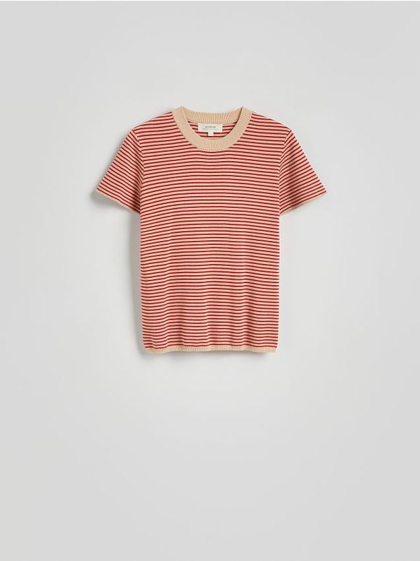 Reserved Reserved - Pamučna majica - bež