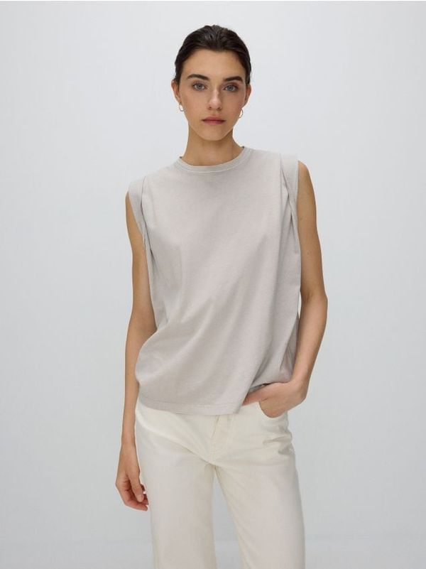 Reserved Reserved - Pamučna majica - light grey