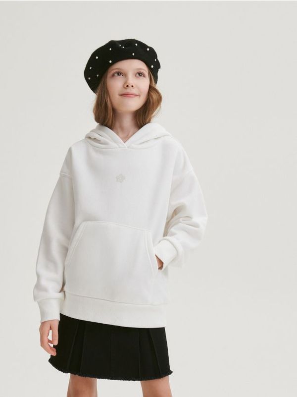 Reserved Reserved - Pamučna mini suknja - crno