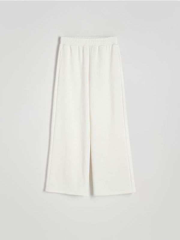 Reserved Reserved - Pamučne Donji dio donji dio trenirke - krem