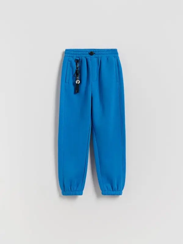 Reserved Reserved - Pamučne jogger hlače - svjetloplavo