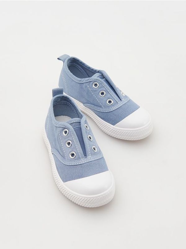 Reserved Reserved - Pamučne tenisice - svjetloplavo