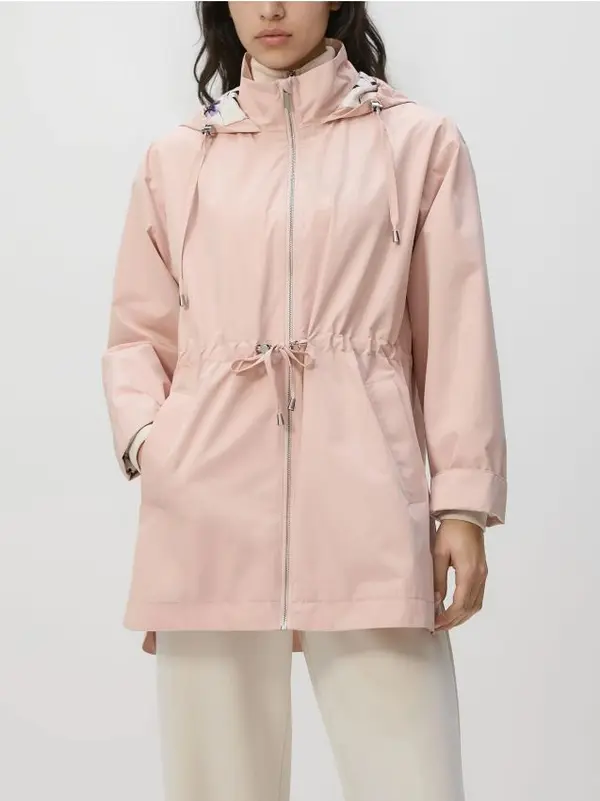 Reserved Reserved - Parka s kapuljačom - prljavoroza